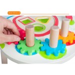 Masa, masuta multifunctionala multiactivitati din lemn, cuburi magentice Masa, masuta multifunctionala multiactivitati din lemn, cuburi magentice